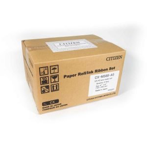 Pack de impresión Citizen CX-MS68-A5-6×8 con 400 copias por caja