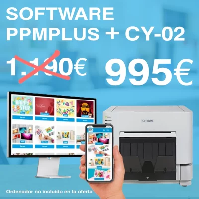 ¡Oferta! Software PhotoPrintMe + CY02