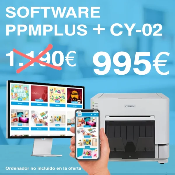 ¡Oferta! Software PhotoPrintMe + CY02