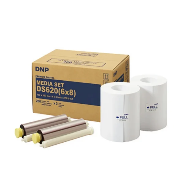 Papel fotográfico DNP DS620 para impresora térmica DNP DS620A