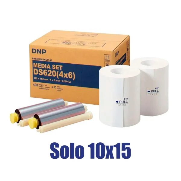 papel térmico profesional dnp ds620 para impresoras fotográficas profesionales