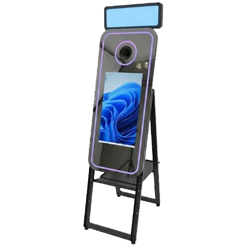 Fotomatón Espejo Mágico Profesional de 40" con Pantalla Táctil (Incluye Caja de Transporte) - Imagen 2