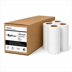Papel Plotter CAD Bond 80g 91,4 cm x 50m AG80-B36X50