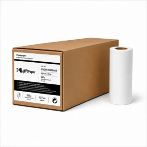 Papel Plotter Satin Ecosolvente 200g 127 cm x 50m GY200-ES50X50