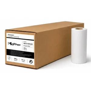 Papel inkjet Plotter Brillante 255g 61 cm x 30m MG10-G24x30
