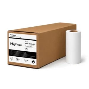Papel Mate Plotter Poster Premium 180g 91,4 cm x 30m MG9-MH36x30